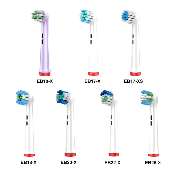 Oralchip Ηλεκτρικές κεφαλές οδοντόβουρτσας Αντικατάσταση κεφαλών οδοντόβουρτσας σε απόθεμα 8
